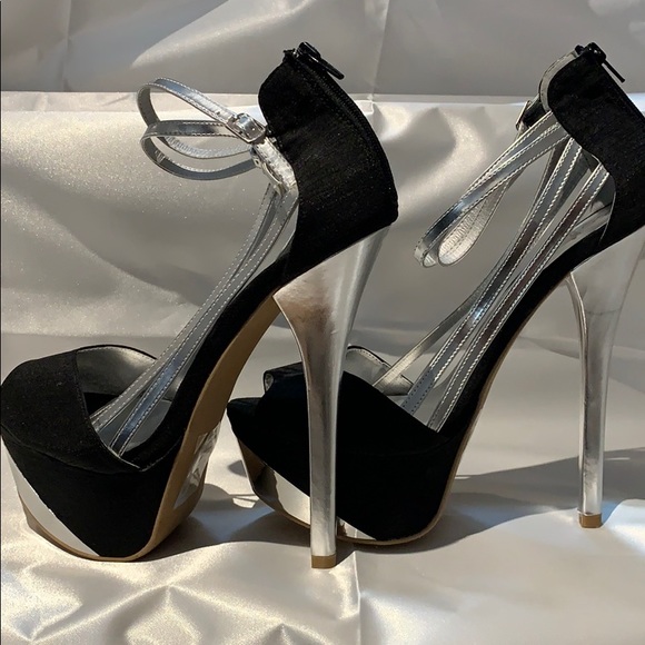 Scene by sun stiletto shoes size 10 - Picture 7 of 11